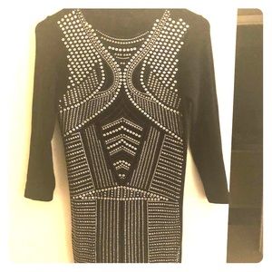 Black & Silver Dress